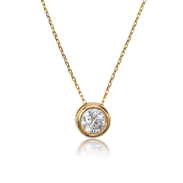MEDALION CU PANDANT BEZEL