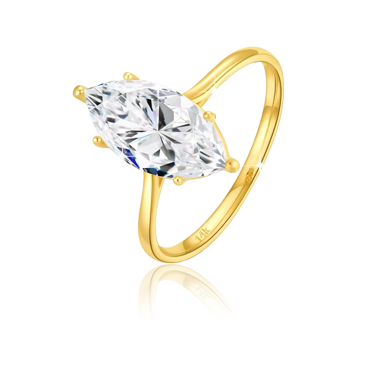 SOLITAIRE MARQUISE Ring