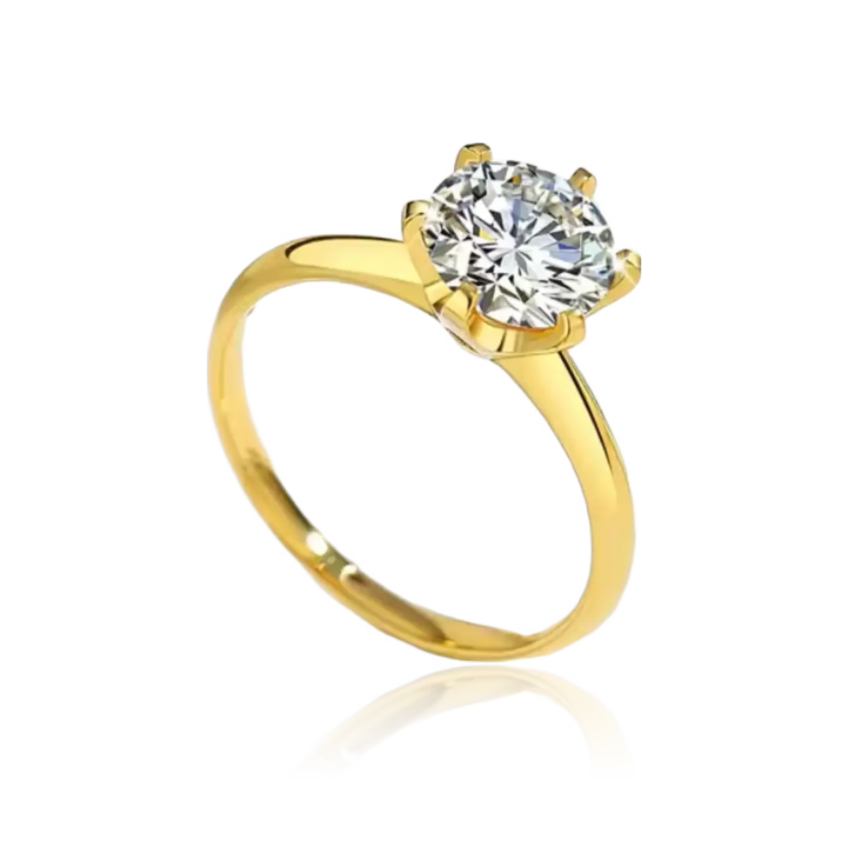 INEL SOLITAIRE BRILIANT 2 CT - imagine 2