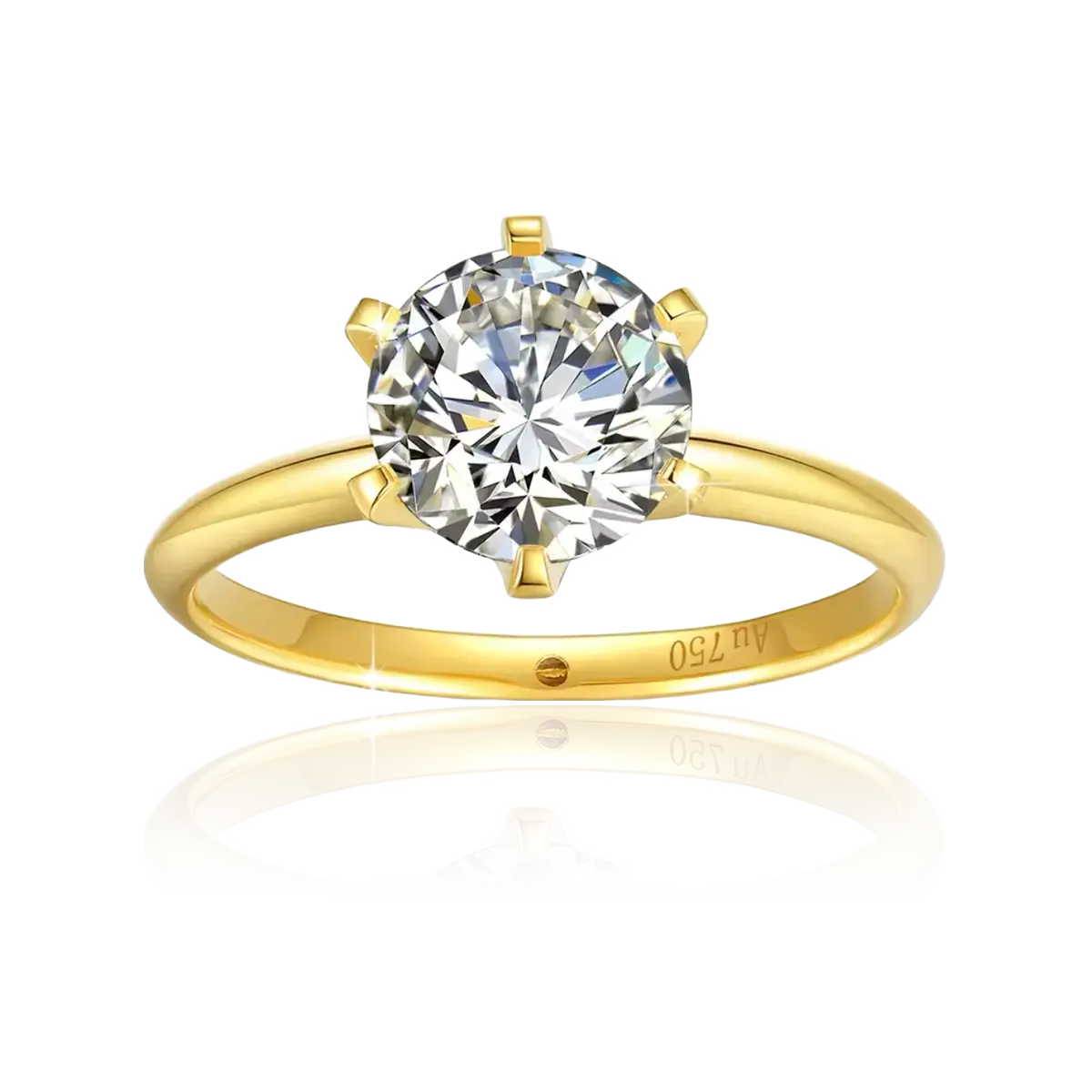 INEL SOLITAIRE BRILIANT 2 CT