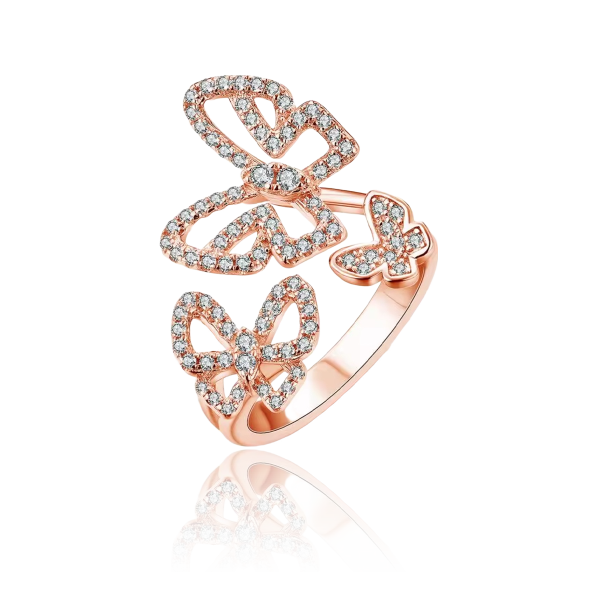 Anello regolabile FARFALLE