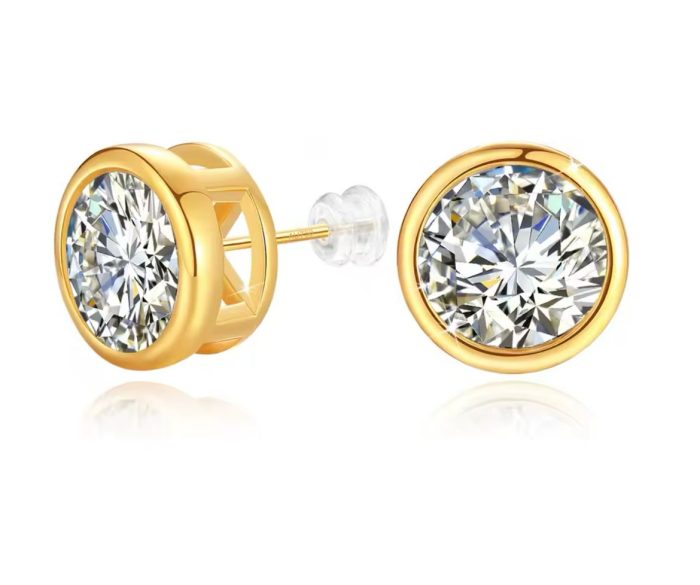 CERCEI STUD BEZEL - imagine 2