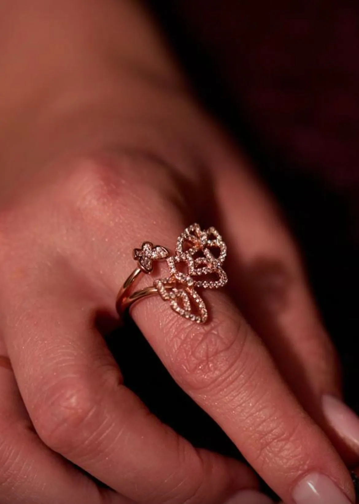 BUTTERFLIES Adjustable Ring - Image 4